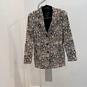 Vintage laurel by escada geometric